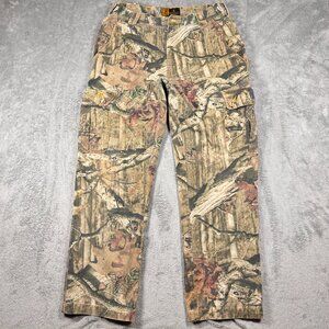 Browning Camo Cargo‎ Pants Mens Small Hunting Workwear Cargo Pockets